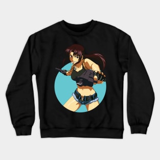 black  lagoon- revy Crewneck Sweatshirt